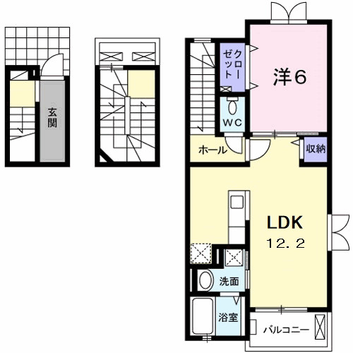 【間取り】 | bleuciel