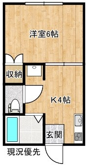 シャトレＫの間取り