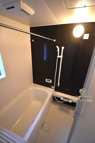 Cradlegarden　 水戸市河和田町　第3　21の浴室|ゆったりした1坪タイプシステムバスです。追い焚き機能付きで生活時間の違うご家族にもとても便利です！