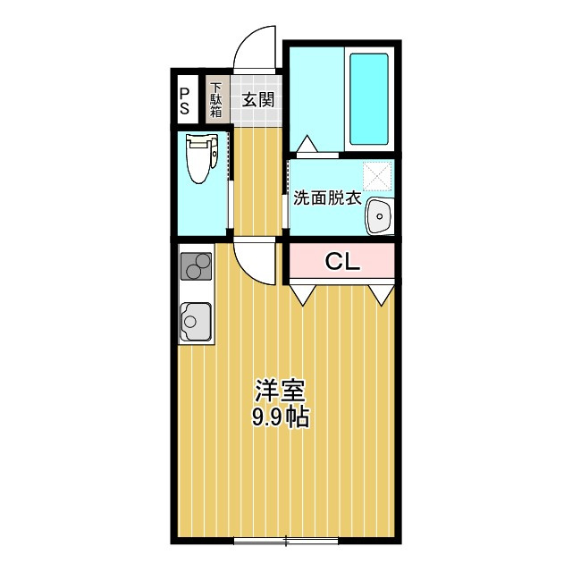 CRECERⅡ（クレセールⅡ）の間取り