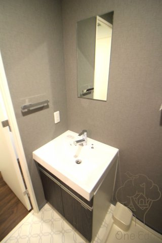 BROAD新うめきたRESIDENCEの独立洗面台