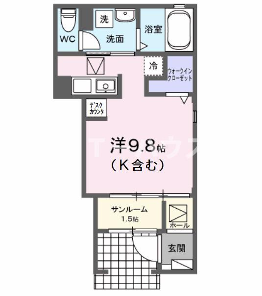 グラシオッソの間取り|間取図
