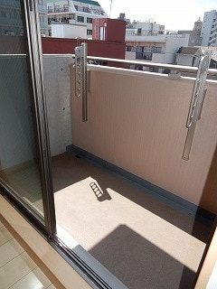 ブルーフォレストのバルコニー