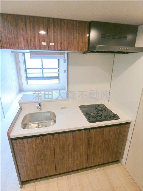 tocotama terrace池上＠仲介手数料無料のキッチン|２口ガスシステムキッチン　カウンターキッチン