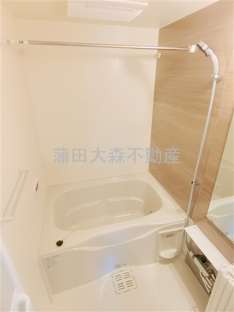 tocotama terrace池上＠仲介手数料無料の浴室|追焚+浴室乾燥機付きのお風呂　バスルーム