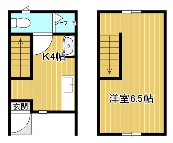 【間取り】 | ikka吉田　A棟