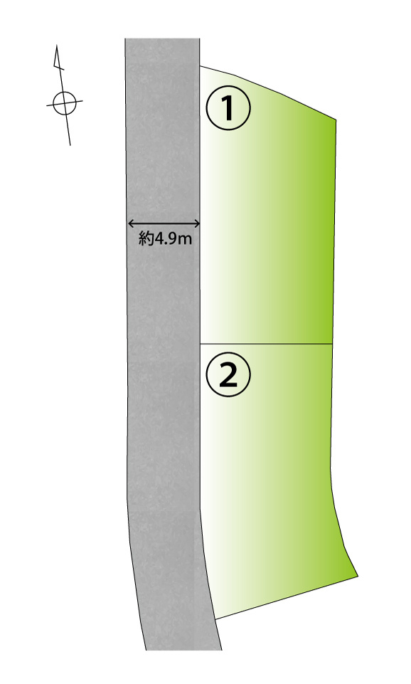 ライフフィールド紀美野中学校前2区画