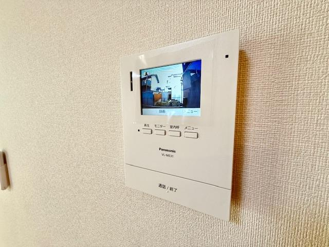 【セキュリティ】 | カーサ牛田本町 | カメラ付インターホン
