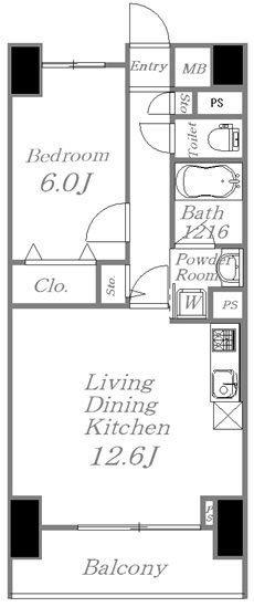 プリマヴェーラの間取り