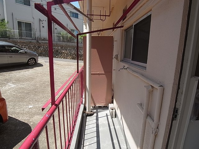 カーサ西山町のバルコニー|明るいバルコニー