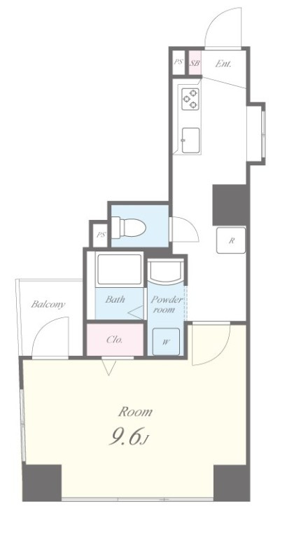 ディアコートジュリーの間取り