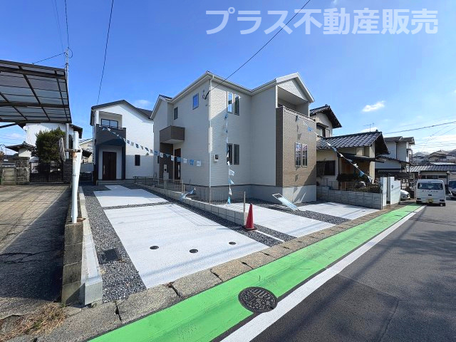 【外観】 | 福岡市博多区浦田1丁目10期　1号棟（全2棟）【仲介手数料無料・0円】 | 現地写真。同じ物件を見るなら、プラス不動産販売にお任せ下さい。