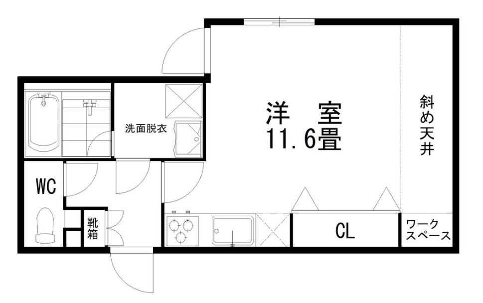 エスタジオ荻窪の間取り