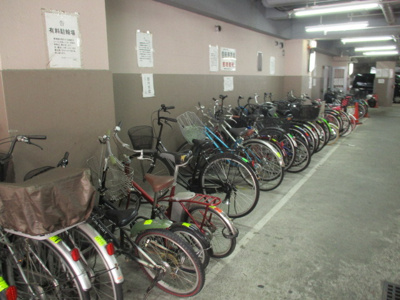 【その他】 | 新大阪第１ダイヤモンドマンション | 敷地内自転車置き場です