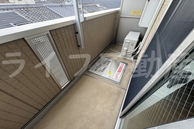 サフィールK（D-room）のバルコニー|バルコニーがあります