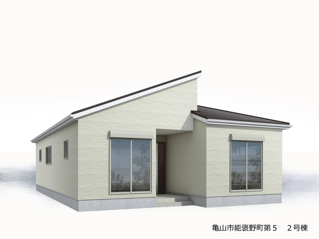 ●亀山市能褒野町第5 新築戸建【全3棟】の外観