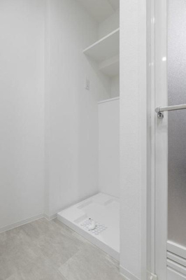 【洗面所】 | グローリオシェルト水道橋 | 広い洗面スペース