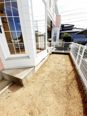 【庭】 | サンライズコート | お庭が付いています