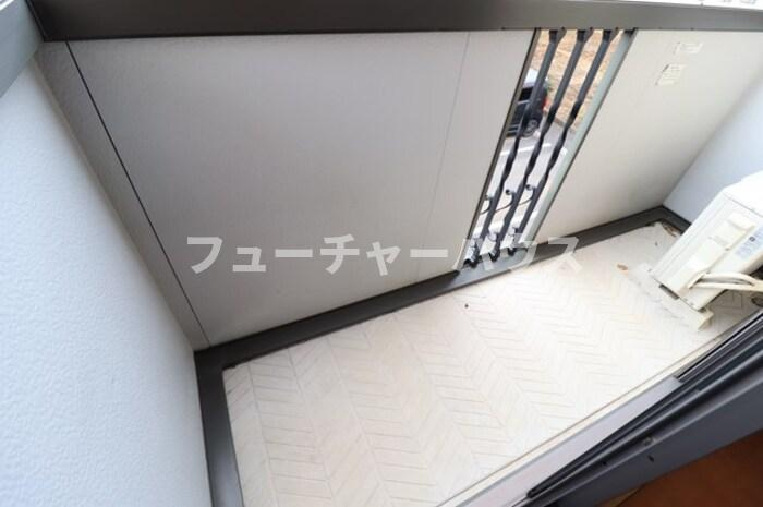 グリーンヴィラ　カサハラ　Ｃのバルコニー