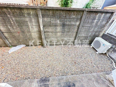 【庭】 | エーデルハイツ | お庭が付いています