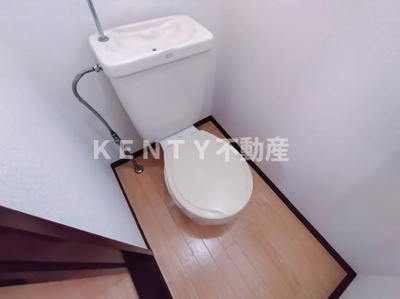 【トイレ】 | エーデルハイツ | 清潔感のあるトイレです