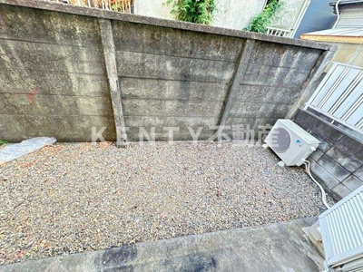 【庭】 | エーデルハイツ | お庭が付いています