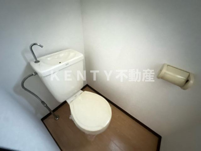 【トイレ】 | エーデルハイツ | ゆったりとした空間のトイレです