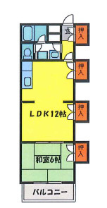 エスポアール青山の間取り|洋室に変更検討中。