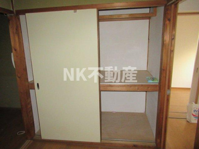 【収納】 | 中小阪2丁目テラスハウス（八戸ノ里賃貸） | 押入です