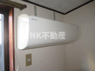 【設備】 | 中小阪2丁目テラスハウス（八戸ノ里賃貸） | エアコンです
