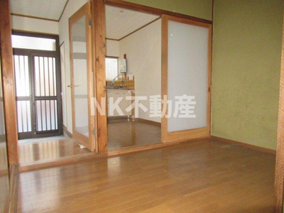 【居間・リビング】 | 中小阪2丁目テラスハウス（八戸ノ里賃貸） | ダイニングです