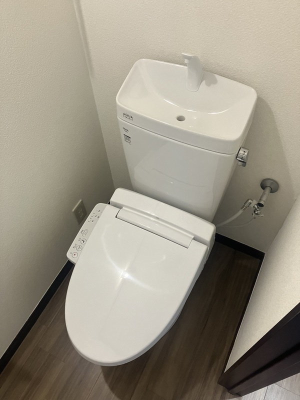 フィアテル岸和田のトイレ|シンプルで使いやすいトイレです