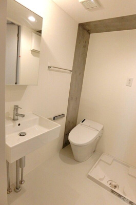 【トイレ】 | 三組坂flat | 落ち着いたトイレです