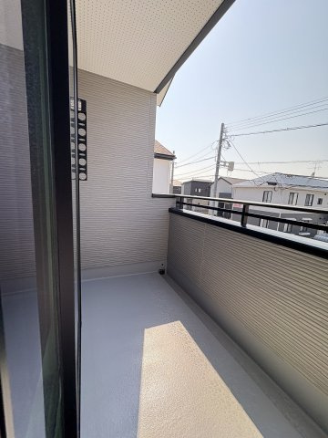 【バルコニー】 | 福岡市東区三苫2丁目6期7期　1号棟（全5棟）【仲介手数料無料・0円】 | 現地写真。