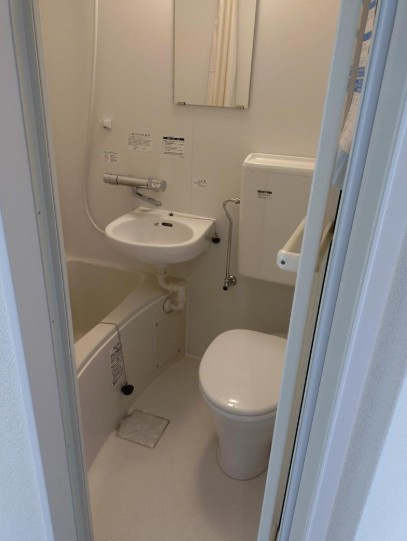 ハイツ・リバティの浴室