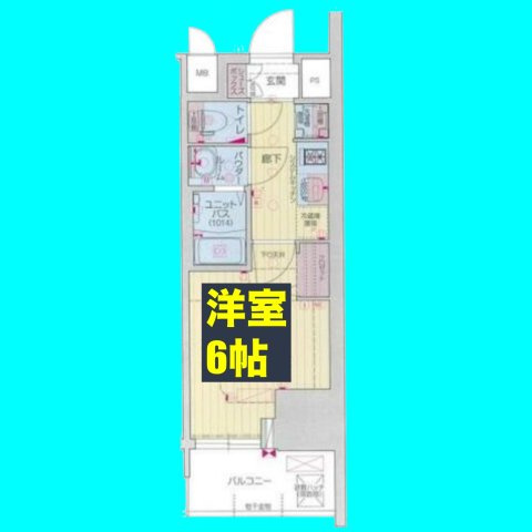 プレサンス大須観音フィエスタの間取り