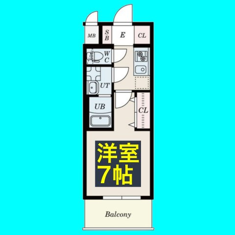 S-RESIDENCE堀田Northの間取り