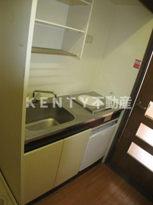 【キッチン】 | ハイツベルシャイン | きれいなキッチンです