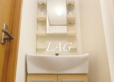 【洗面所】 | フェリーチェみやま | 独立洗面台です。