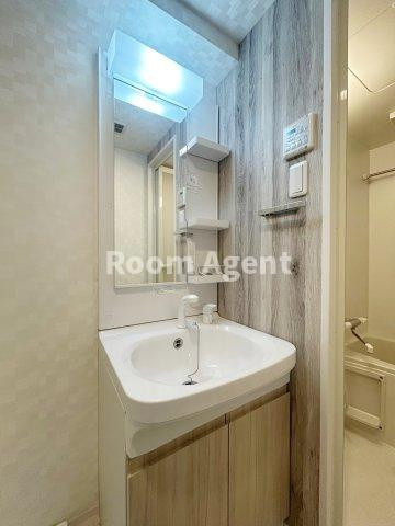 CREST TAPP新栄の洗面所