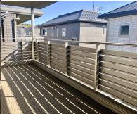 【バルコニー】 | つくば市島名万博公園西　中古戸建 | 広々としたバルコニー。お洗濯物もぜーんぶ干せちゃいます！！