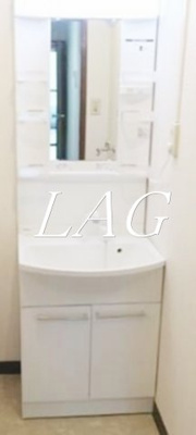 【洗面所】 | 永島ビル | 独立洗面台です。