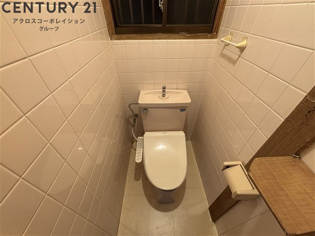 清潔感のあるトイレです