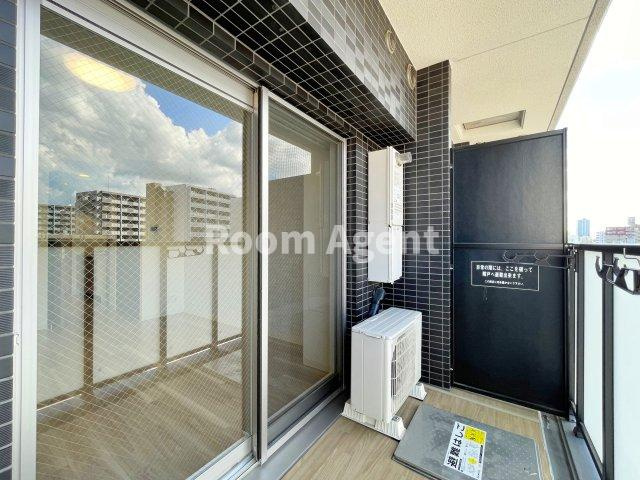 プレサンス桜通ベルノのバルコニー