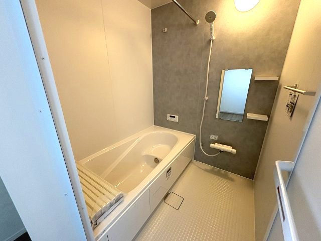 【浴室】 | 福岡市東区三苫2丁目6期・7期　5号棟（全5棟）【仲介手数料無料・0円】 | ※現地写真準備中の為、施工例です。施工例は完成時と異なる場合があります。