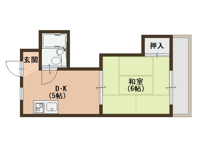 【間取り】 | BS第10ハイツ