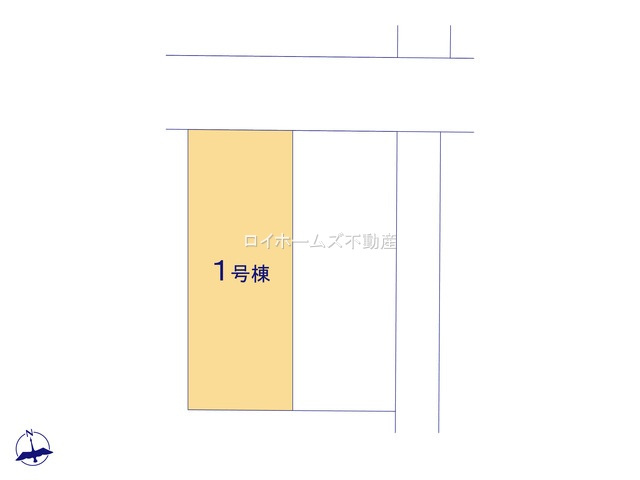 【区画図】 | 一宮市萩原町築込字野中26『仲介料無料』新築戸建て | 1号棟