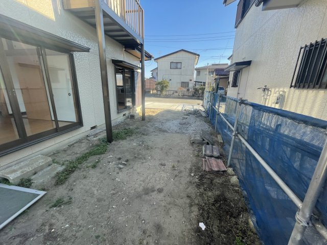 茂原市法目1591貸家の庭