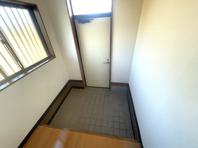 茂原市法目1591貸家の玄関