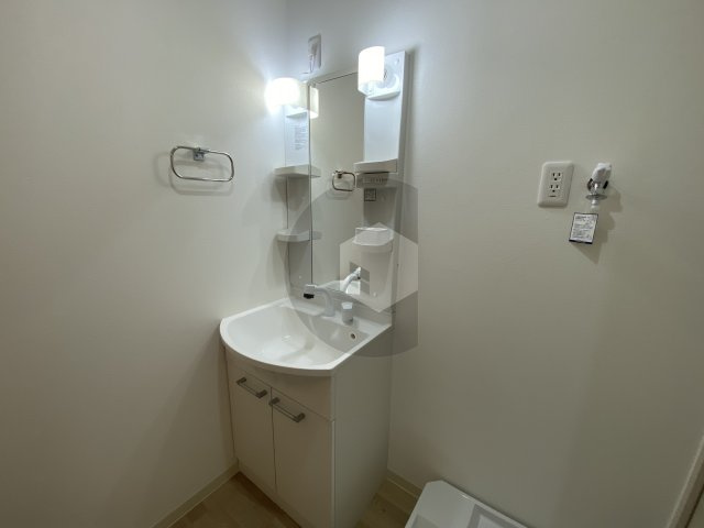 フジパレス弥刀駅北1番館の独立洗面台